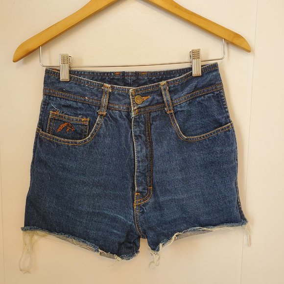 Final Price! Vintage Jordache Jeans Cutoff Booty Shorts - Picture 2 of 9